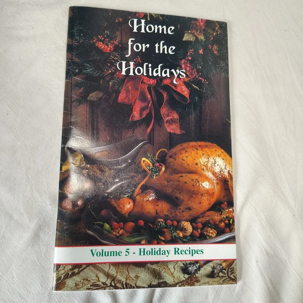 Vintage Home‎ for the Holidays Volume 5 Holiday Recipes Veterans Cookbook VFW